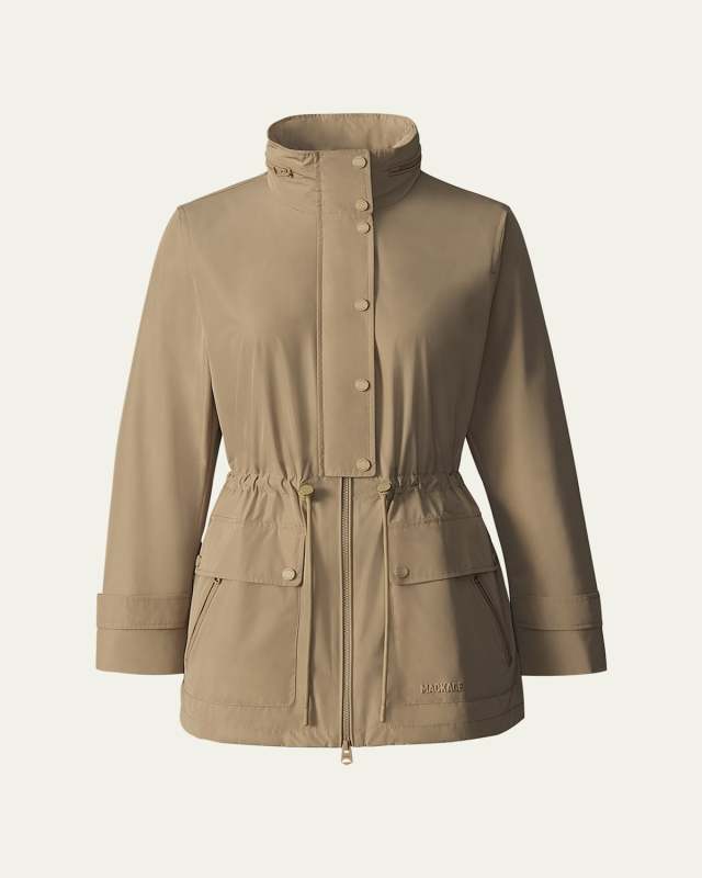Keryn Mid-Length Rain Jacket